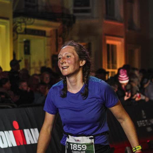 Caroline at IRONMAN Wales
